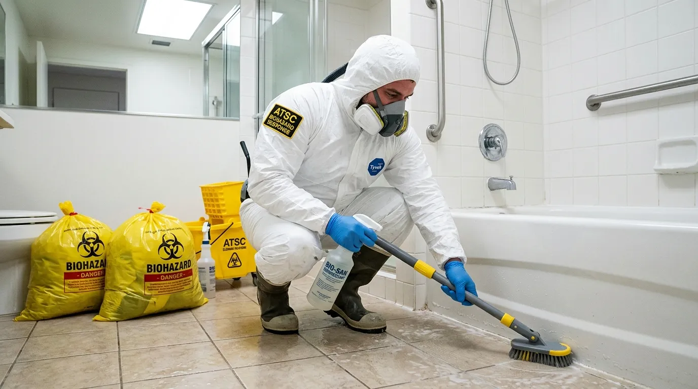 Decontamination equipment deployed for Blood Cleanup in Donna